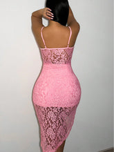 SXY Women'S Lace Spaghetti Strap Dress